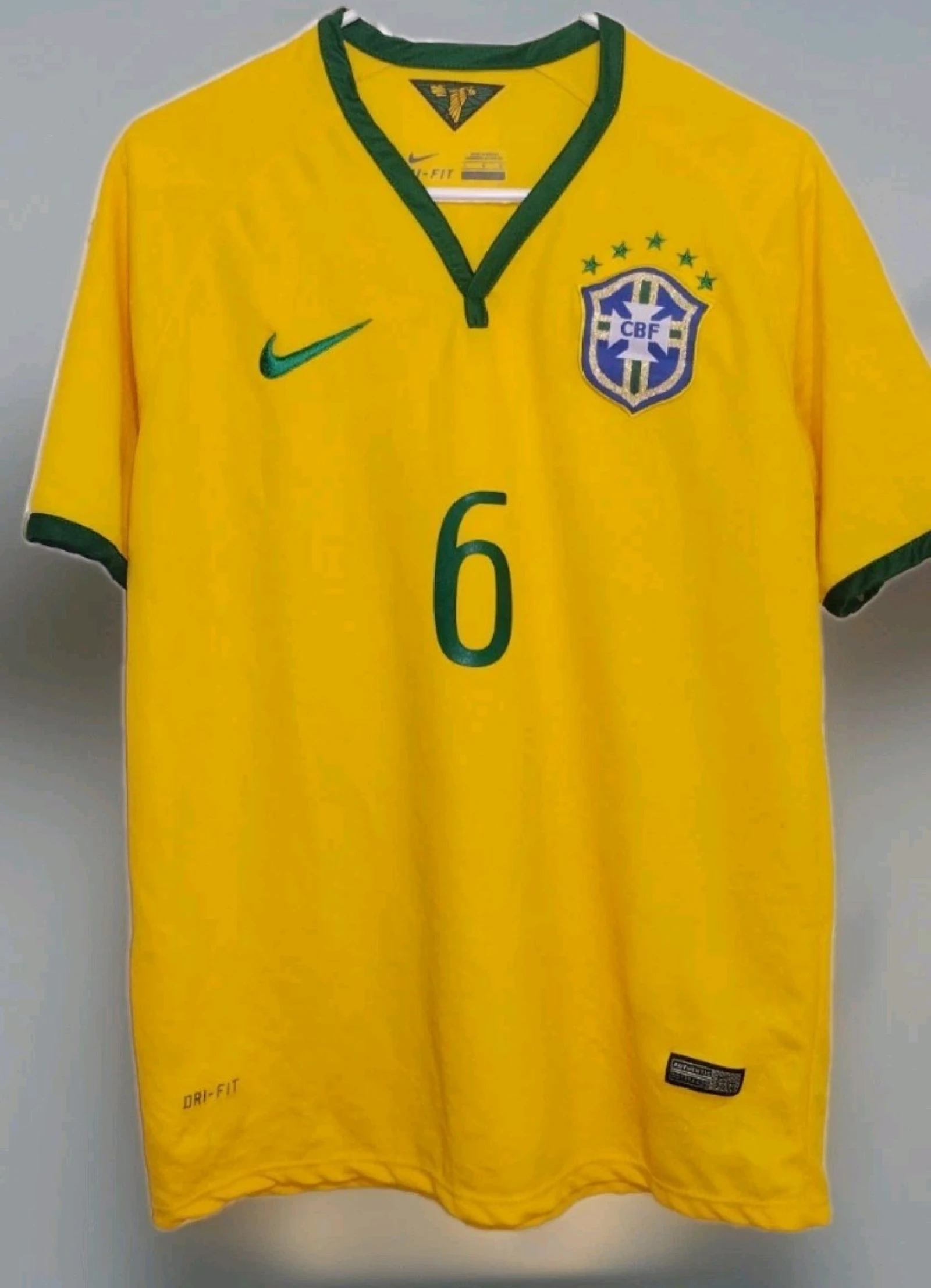 Brazil National Home Jersey